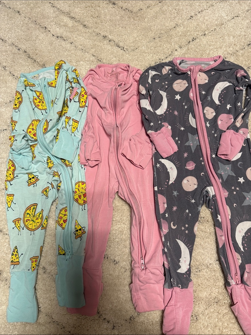 Little Sleepies Zippy Bundle of 3